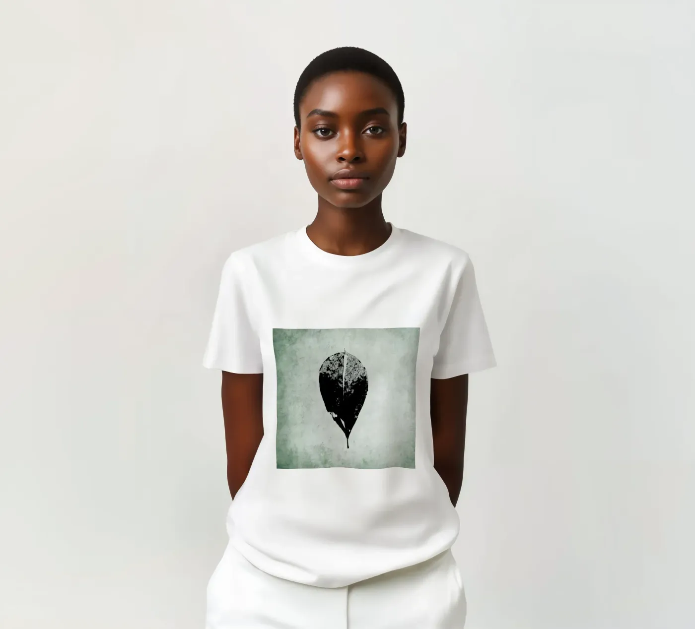 Leaf Skeleton t-shirt da Visuelle Poesie am Wegesrand