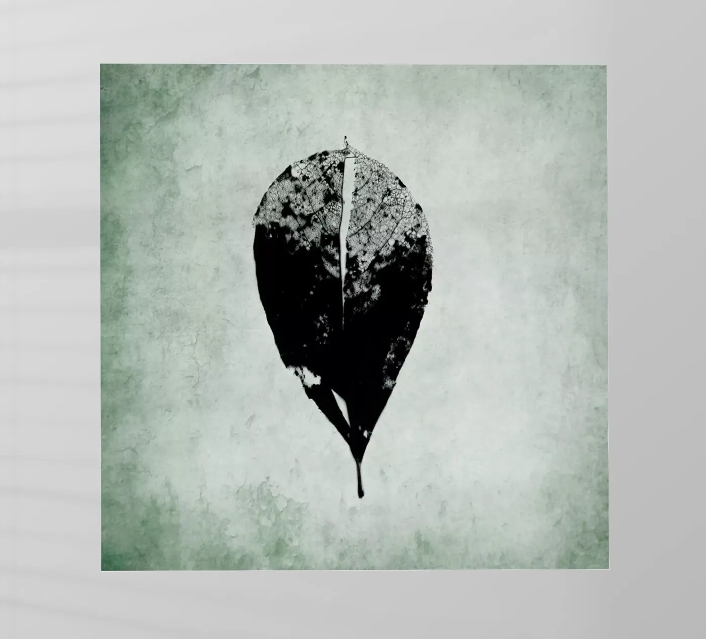 Leaf Skeleton backlit folie van Visuelle Poesie am Wegesrand