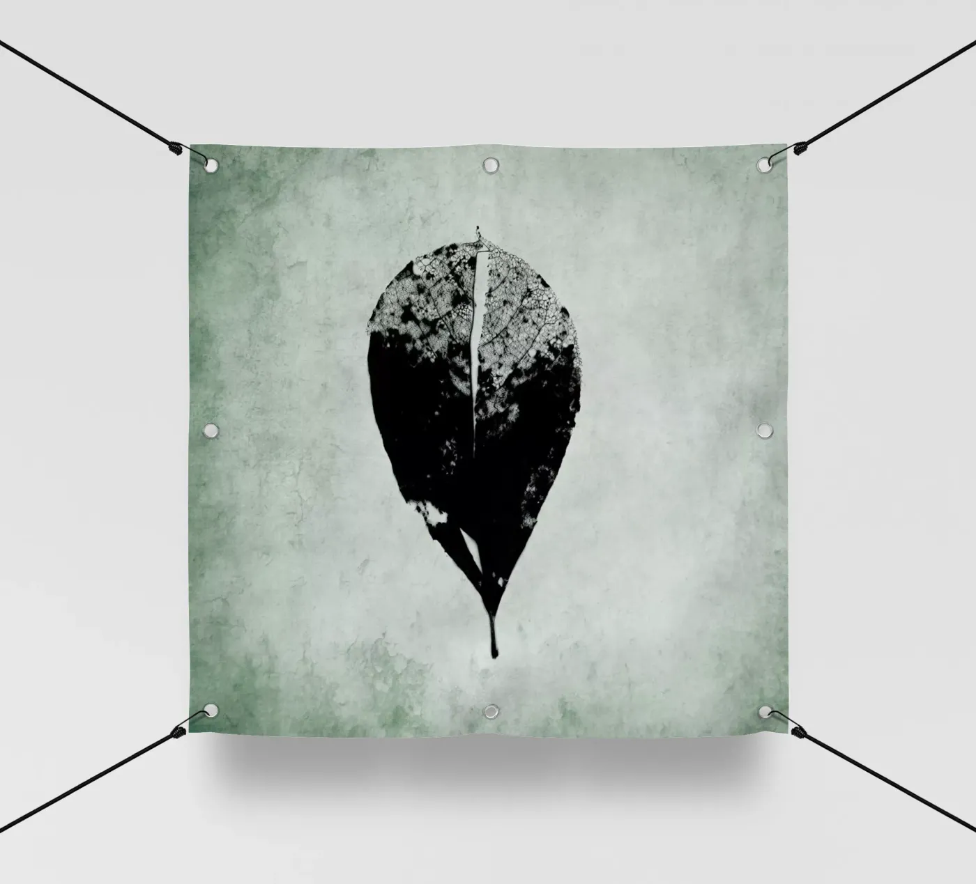 Leaf Skeleton telo in pvc da Visuelle Poesie am Wegesrand