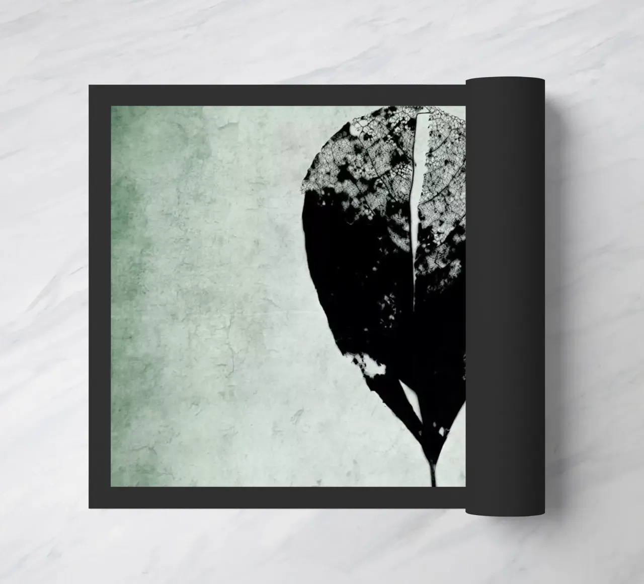 Leaf Skeleton deurmat van IRIS LEHNHARDT FINE ART