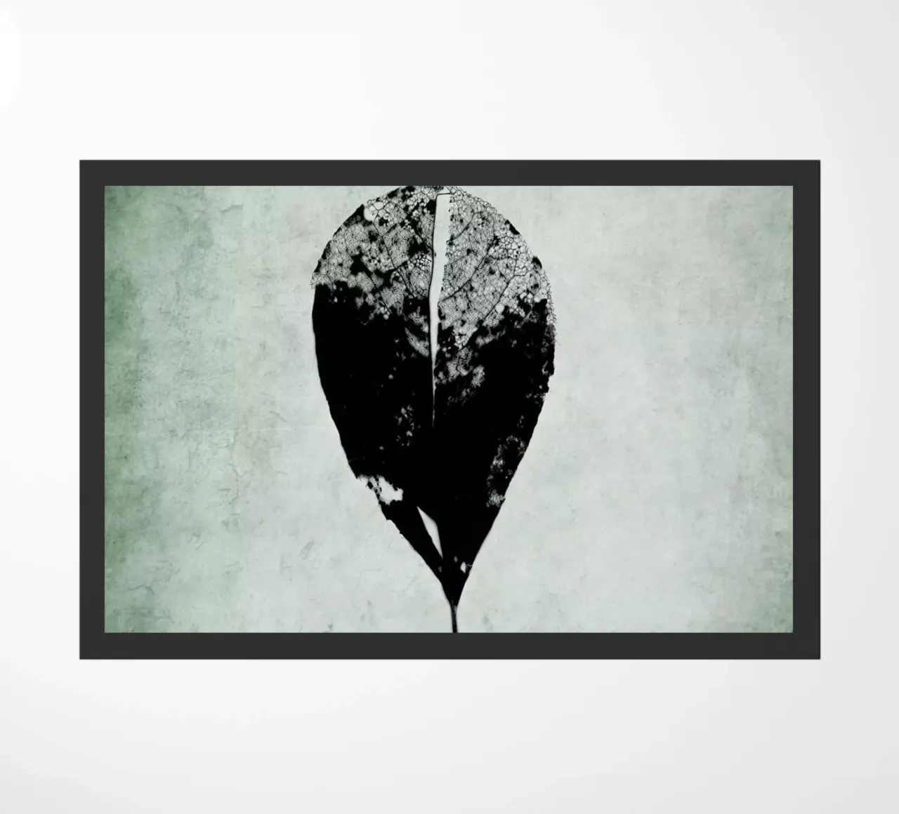 Leaf Skeleton deurmat van IRIS LEHNHARDT FINE ART