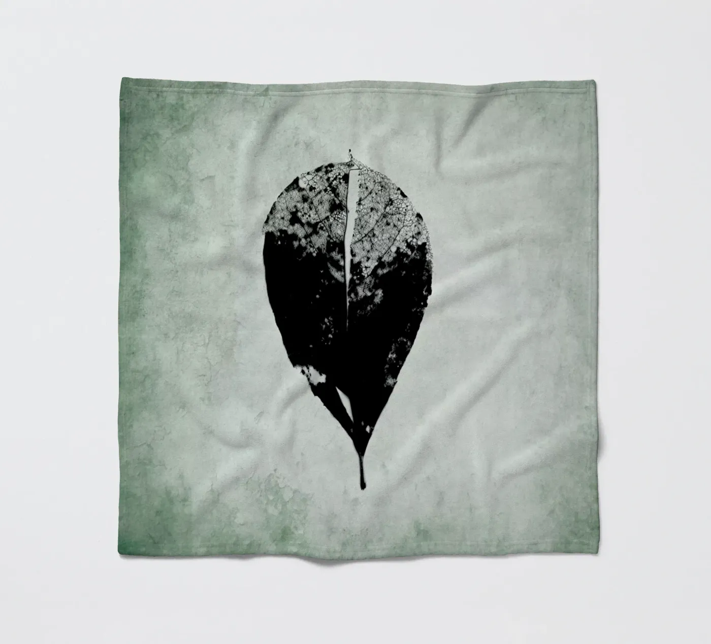 Leaf Skeleton coperta in pile da Visuelle Poesie am Wegesrand