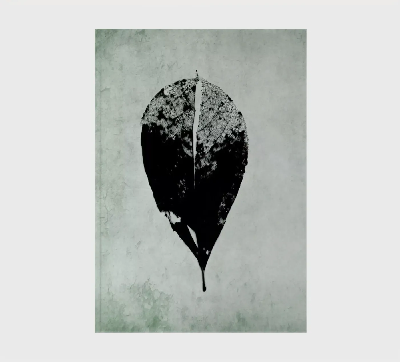 Leaf Skeleton notebook by Visuelle Poesie am Wegesrand