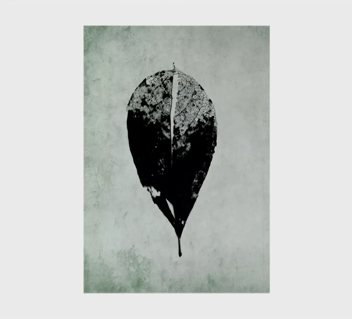Leaf Skeleton notebook by Visuelle Poesie am Wegesrand