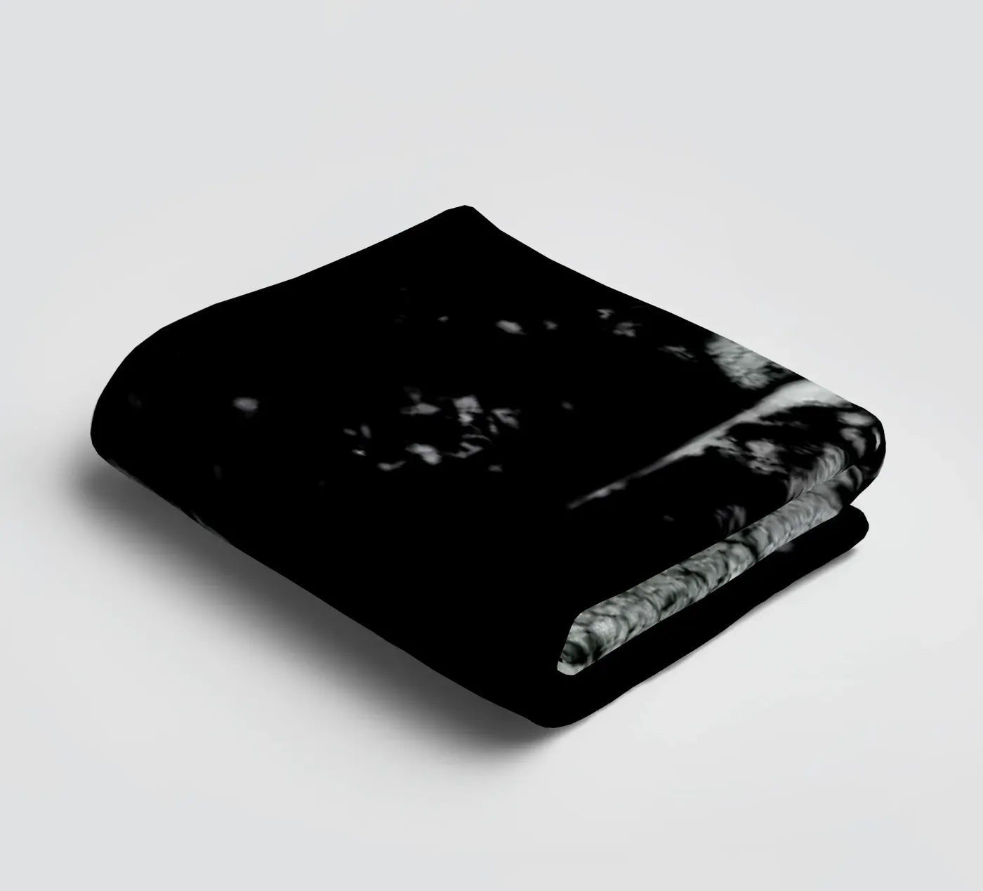 Leaf Skeleton badhanddoek van Visuelle Poesie am Wegesrand