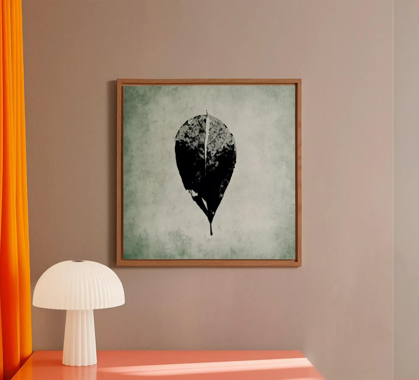 Leaf Skeleton pannello forex da Visuelle Poesie am Wegesrand