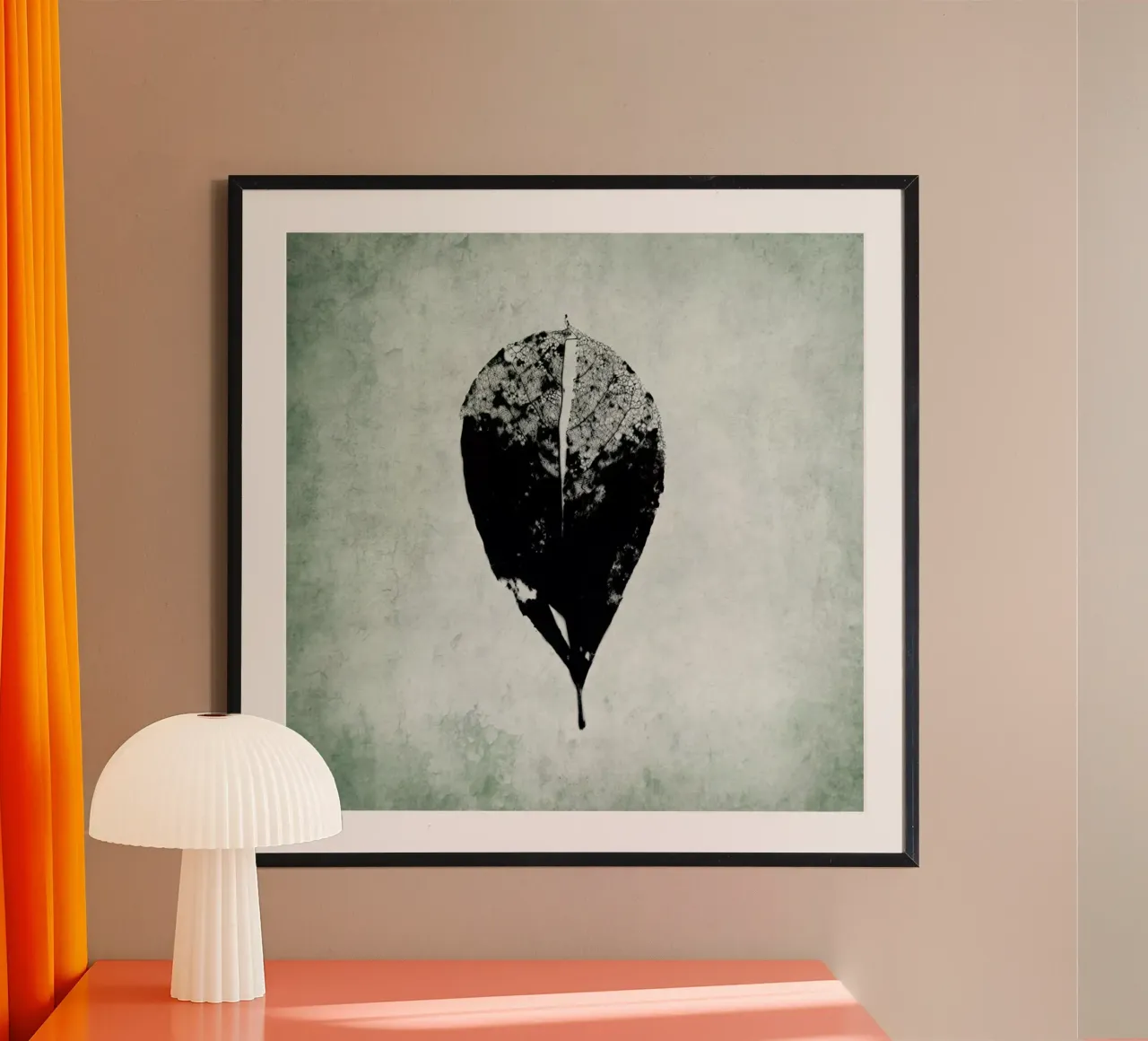Leaf Skeleton poster da IRIS LEHNHARDT FINE ART