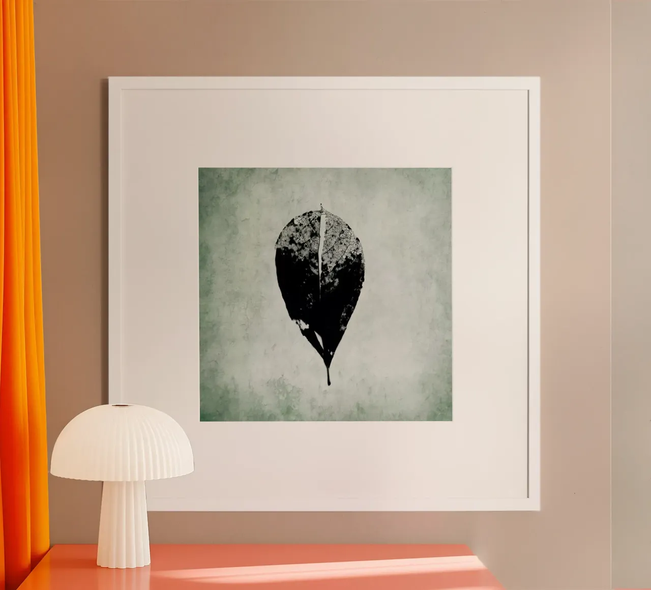 Leaf Skeleton poster da IRIS LEHNHARDT FINE ART