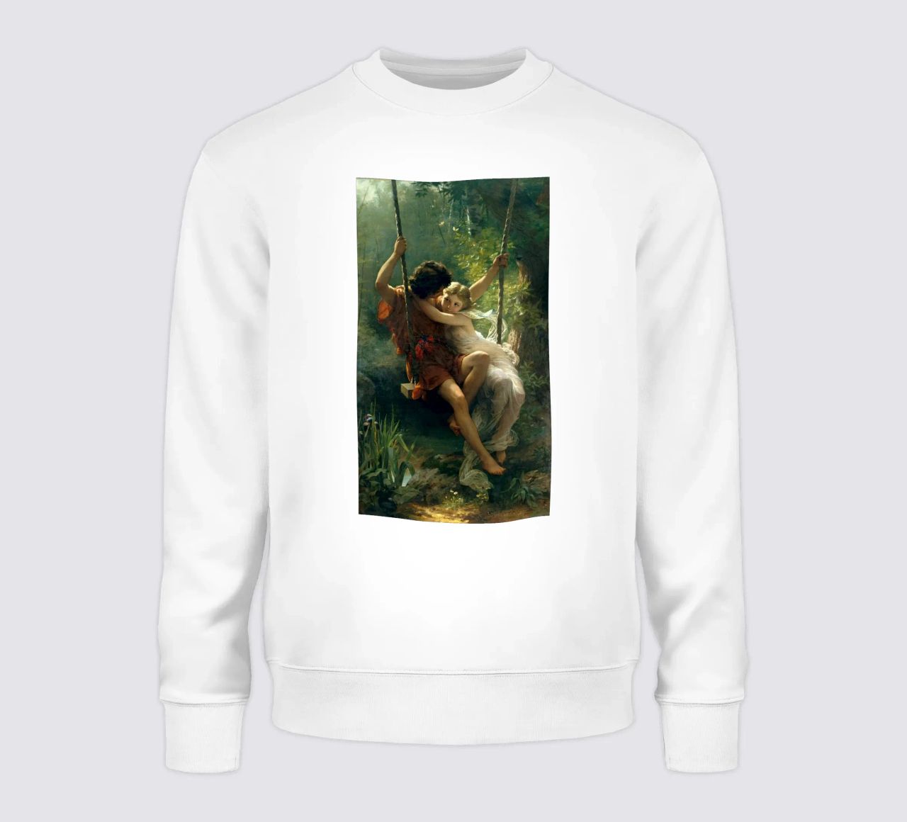 Pierre Auguste Cot - Springtime sweatshirt by Timeless Artworks