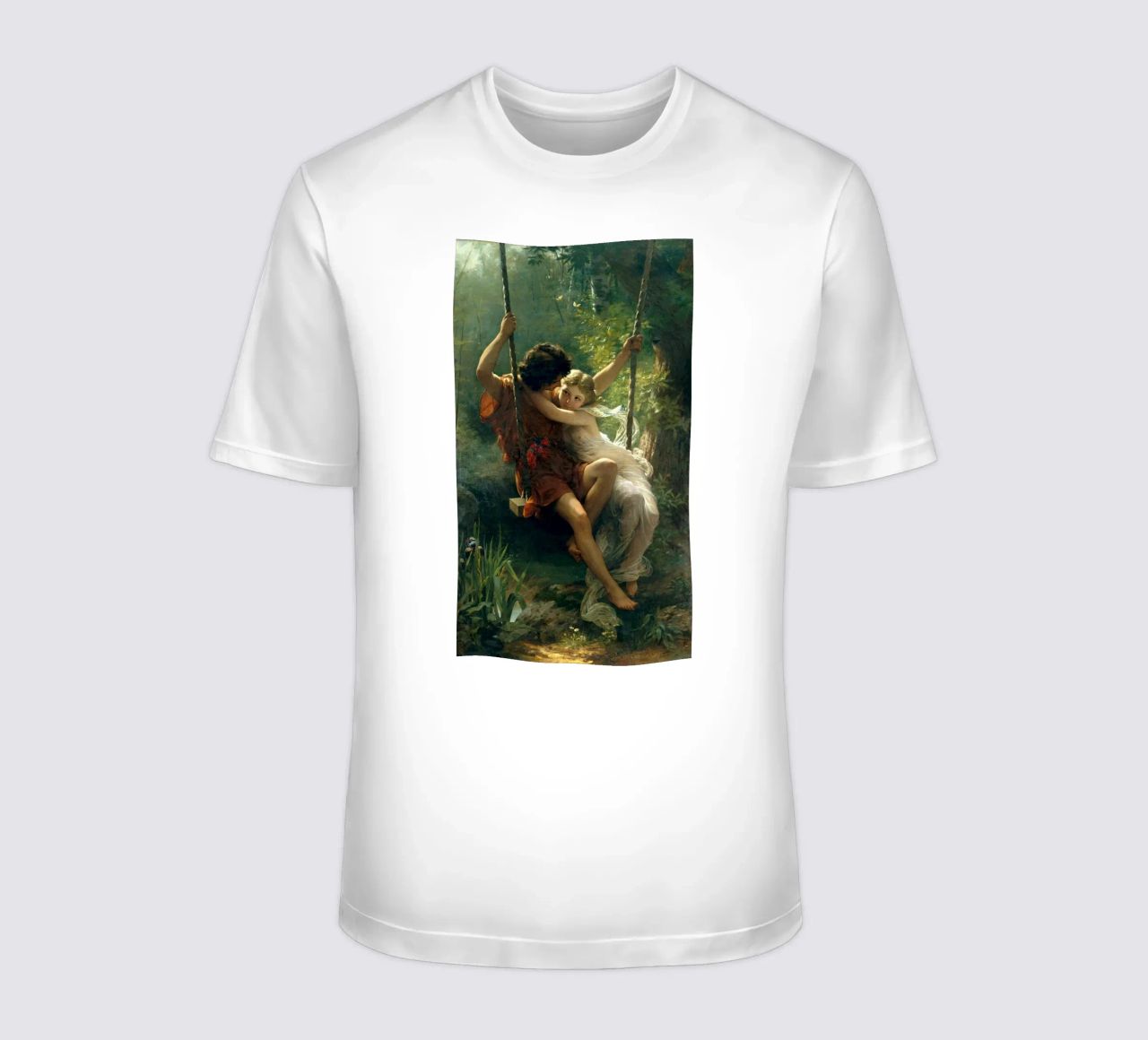 Pierre Auguste Cot - Springtime t-shirt by Timeless Artworks