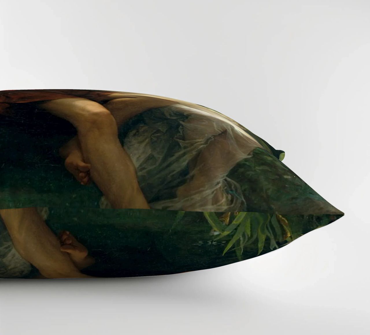 Pierre Auguste Cot - Springtime decorative cushion by Timeless Artworks