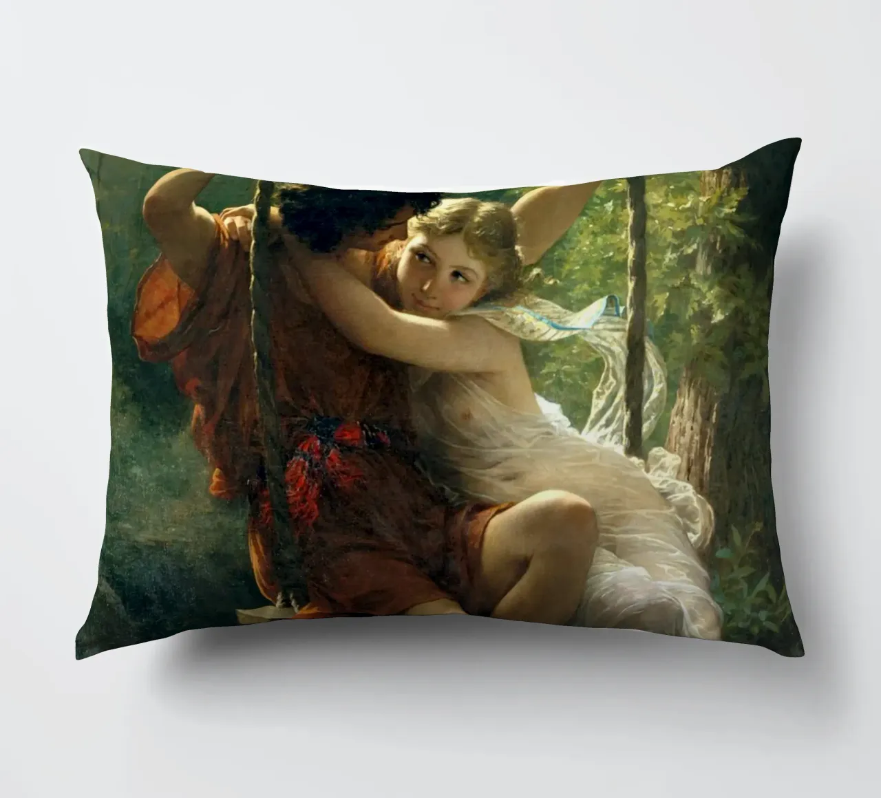 Pierre Auguste Cot - Primavera cojín de Timeless Artworks