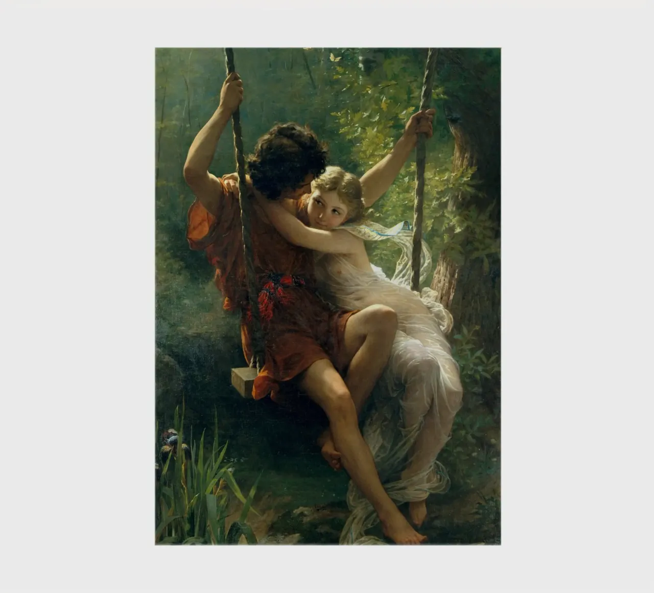 Pierre Auguste Cot - Lente notitieboek van Timeless Artworks