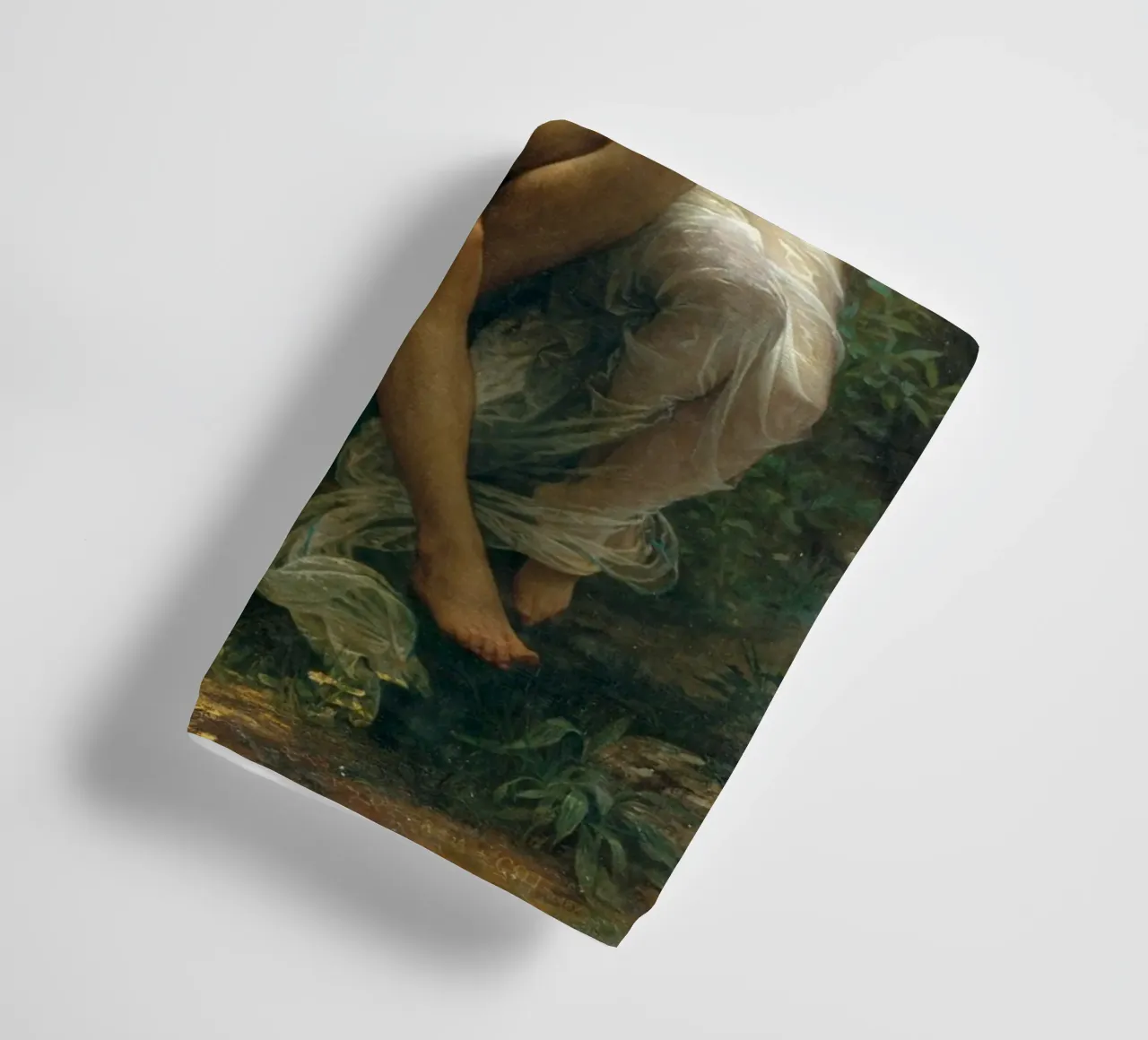 Pierre Auguste Cot - Lente badhanddoek van Timeless Artworks