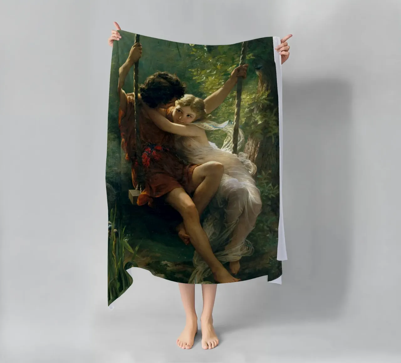 Pierre Auguste Cot - Primavera telo mare da Timeless Artworks