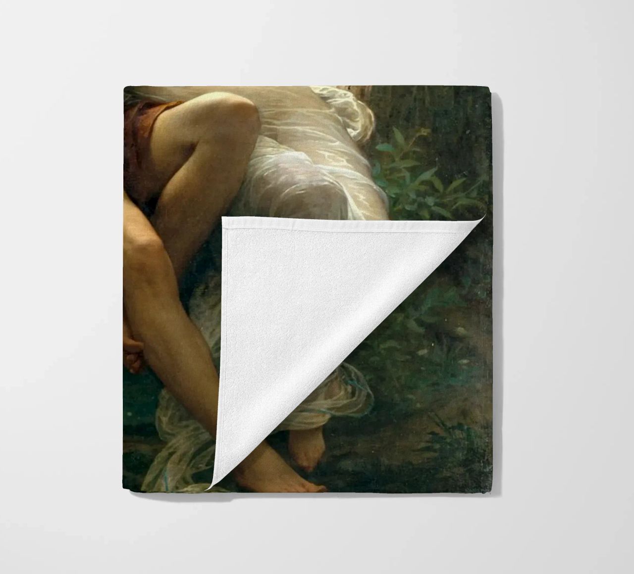 Pierre Auguste Cot - Springtime beach towel by Timeless Artworks