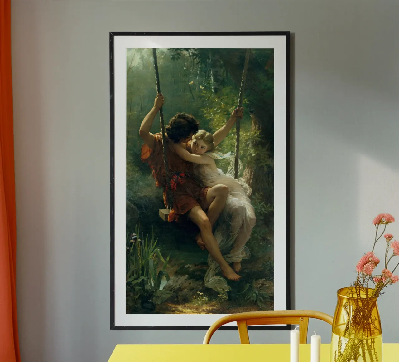 Pierre Auguste Cot - Springtime hahnemühle by Timeless Artworks