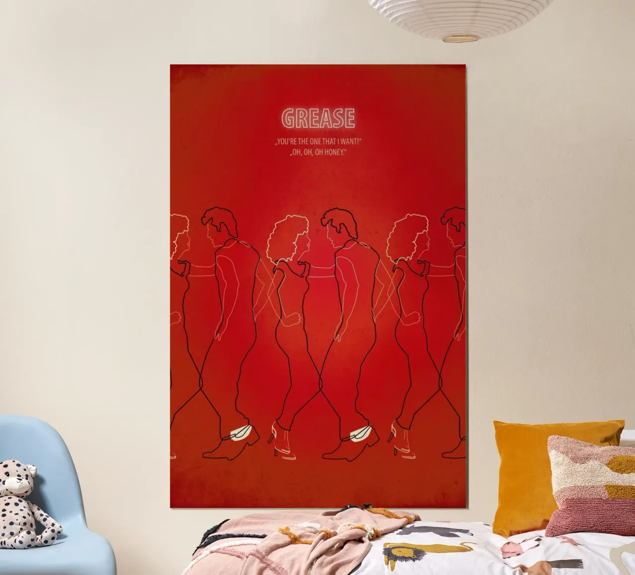 Grease poster da Fräulein Fisher