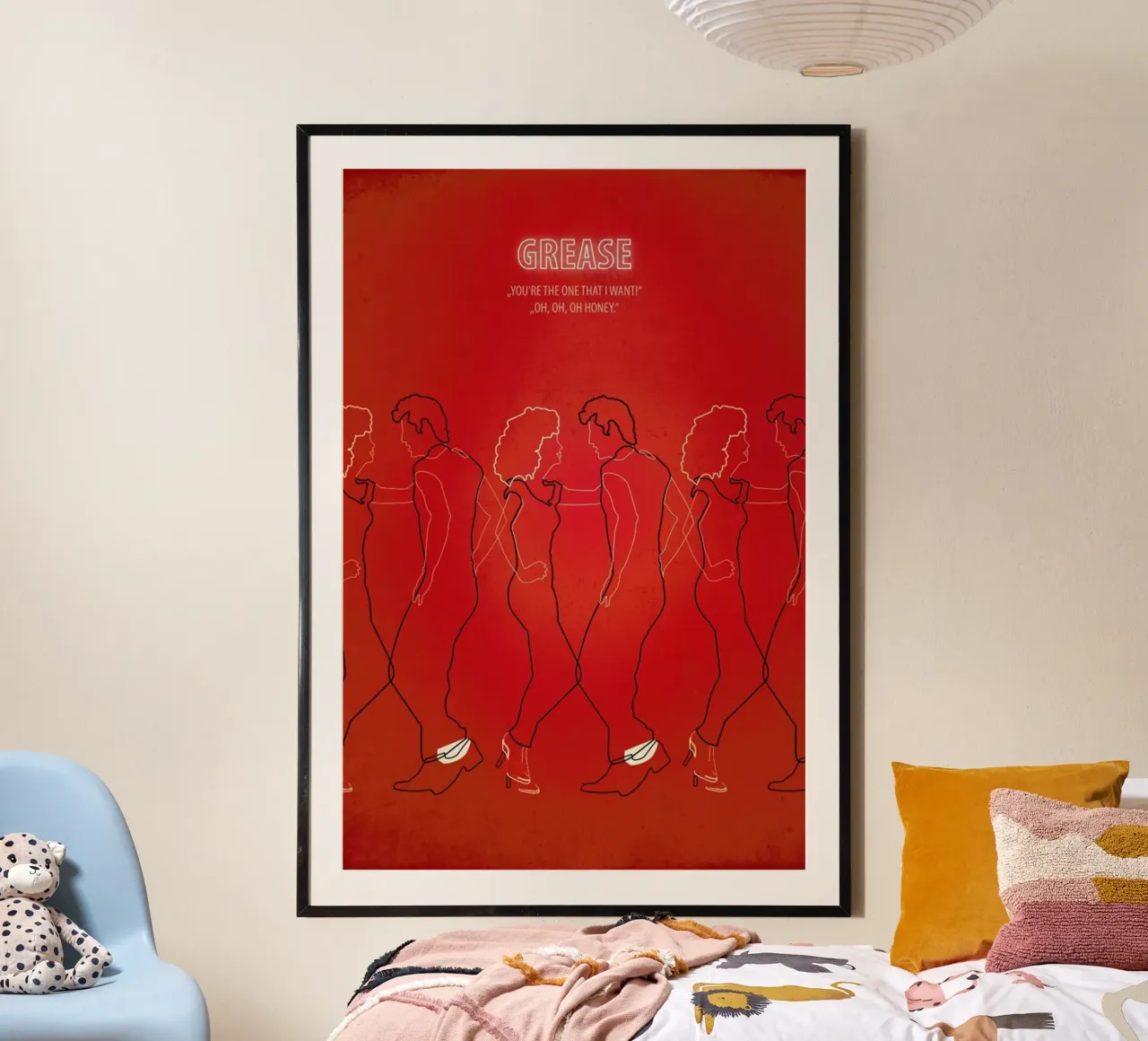 Grease poster da Fräulein Fisher