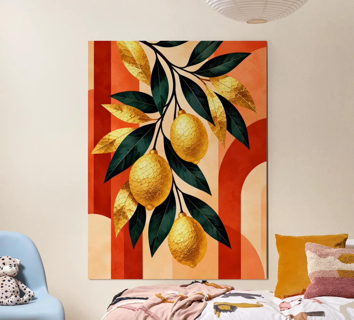 Limoni dorati poster da Forma Sol Studio