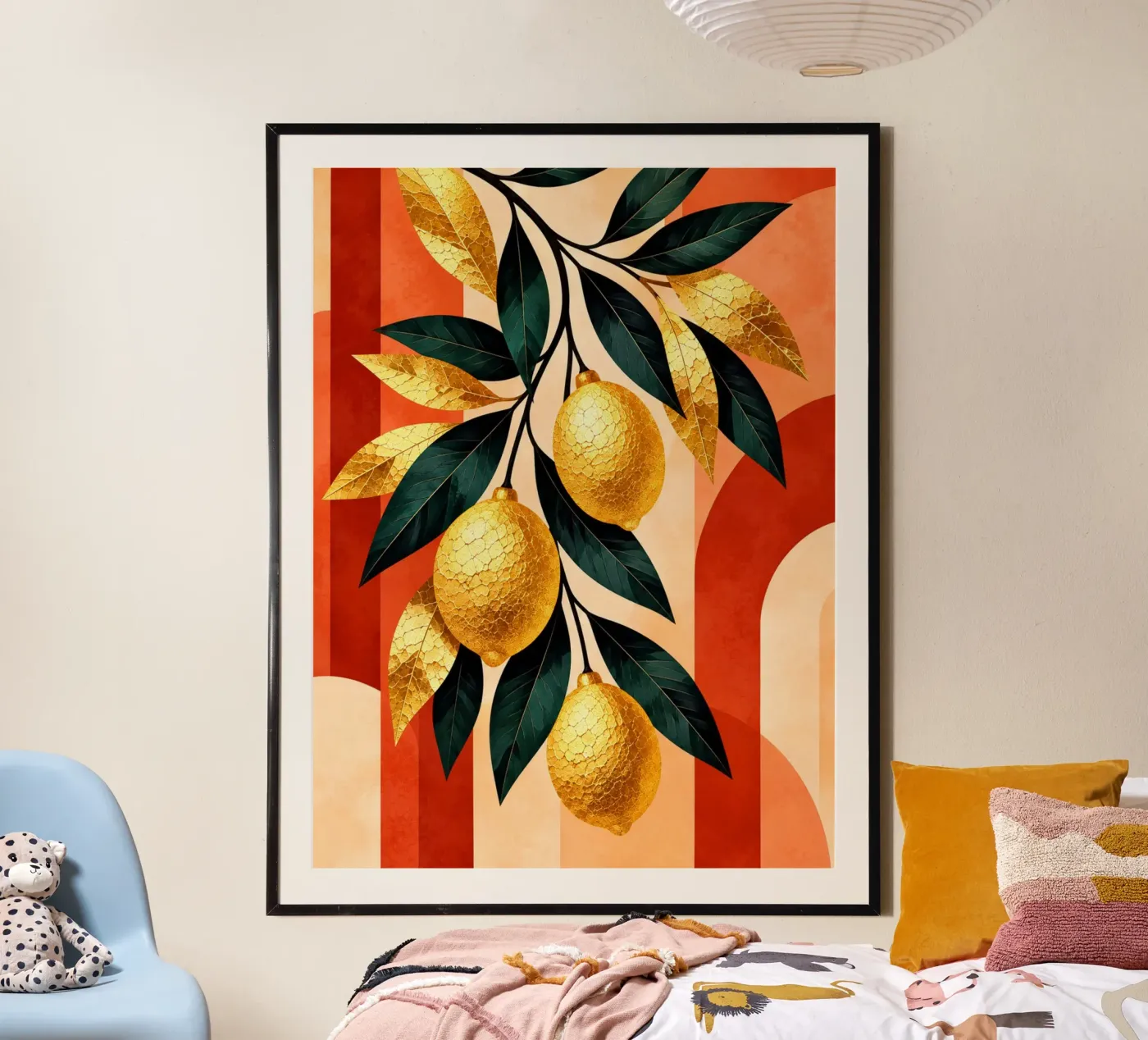 Limoni dorati poster da Forma Sol Studio