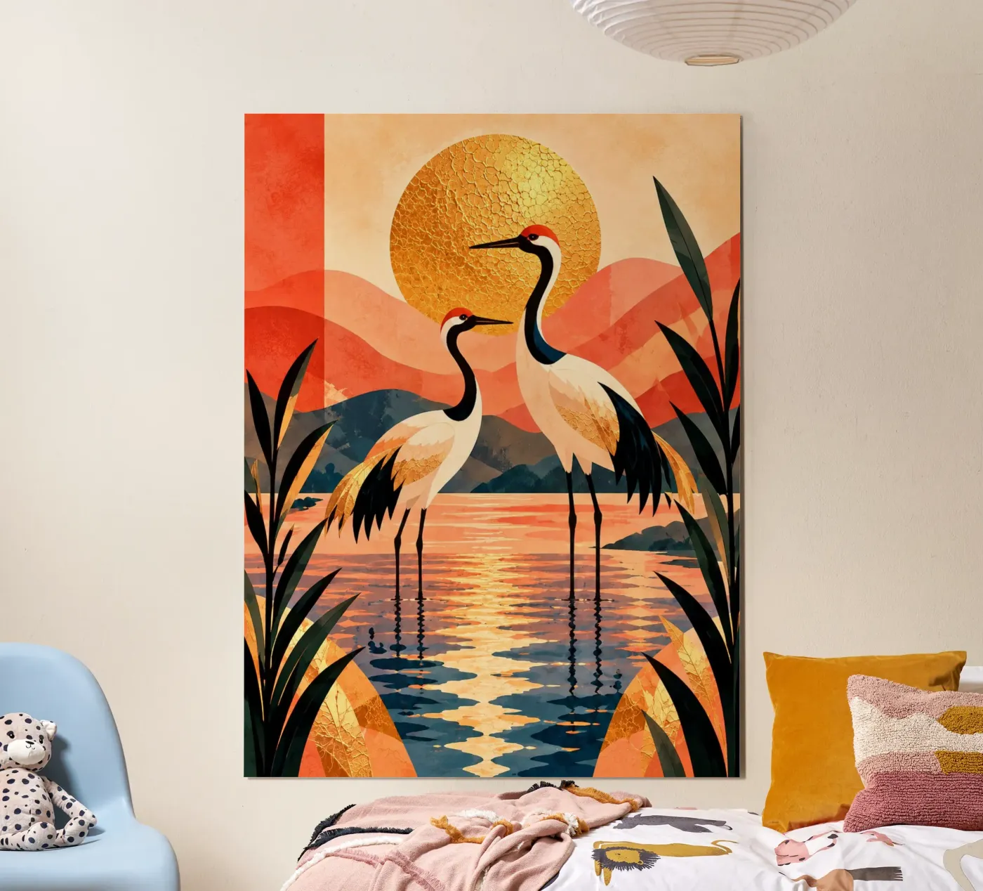 Gru d’oro poster da Forma Sol Studio