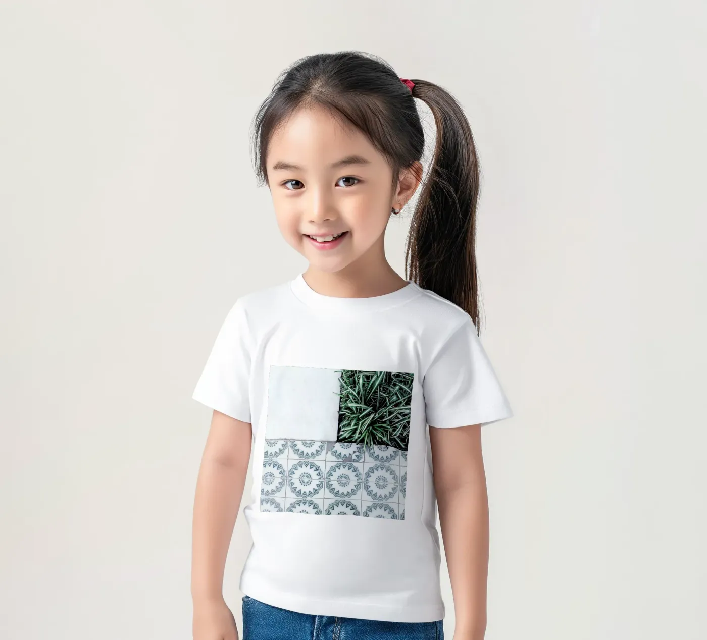 Tiles t-shirt bambini da Picture On The Fridge