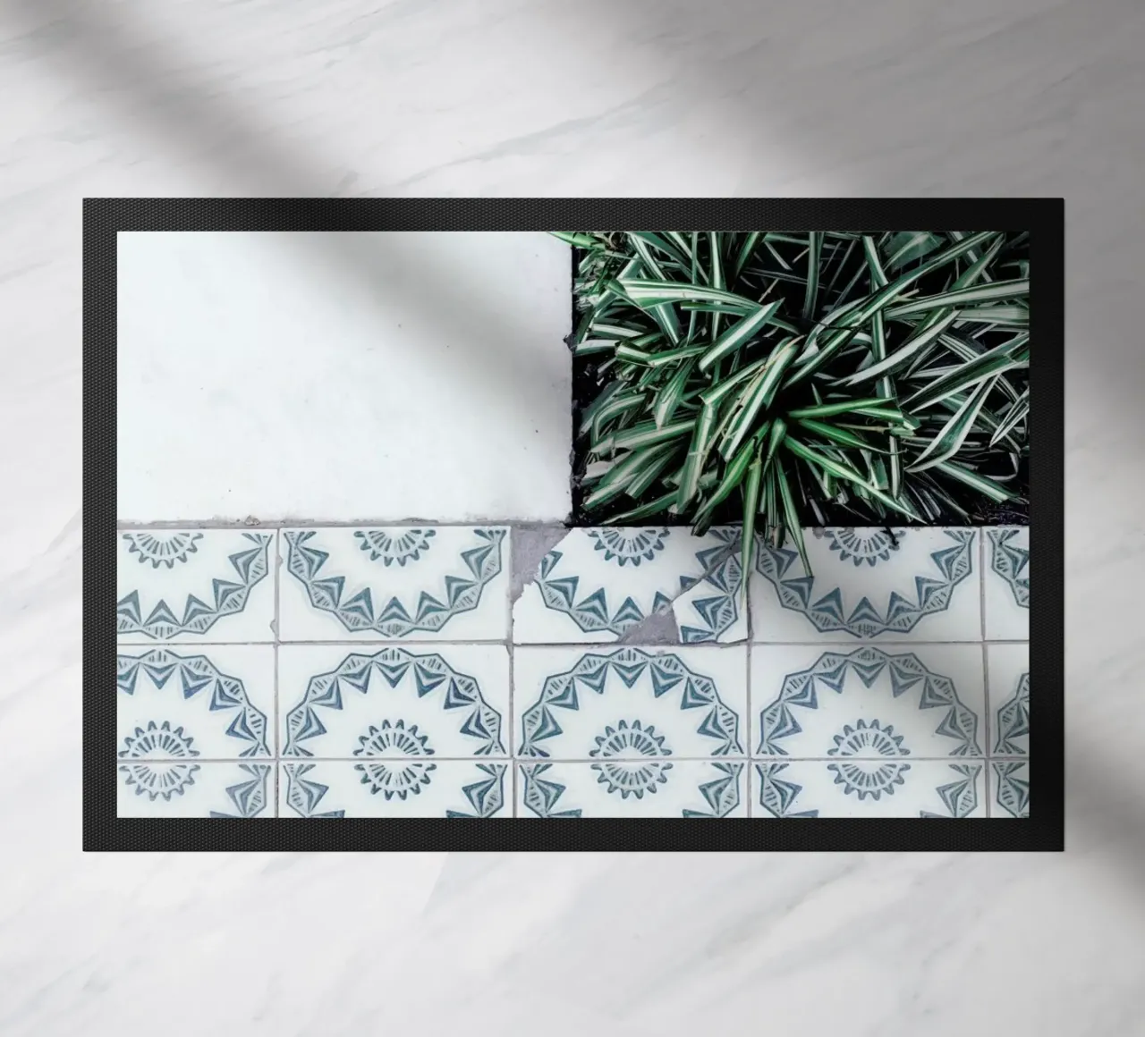 Tiles deurmat van Picture On The Fridge