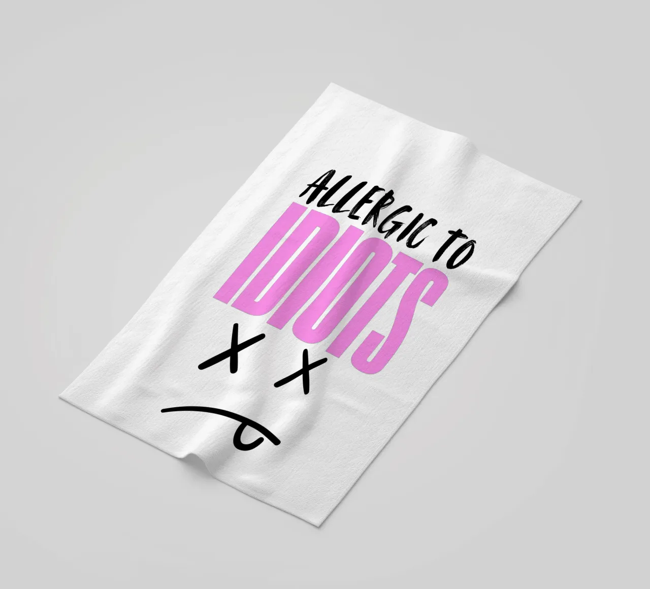 Allergic to idiots telo mare da happystatements