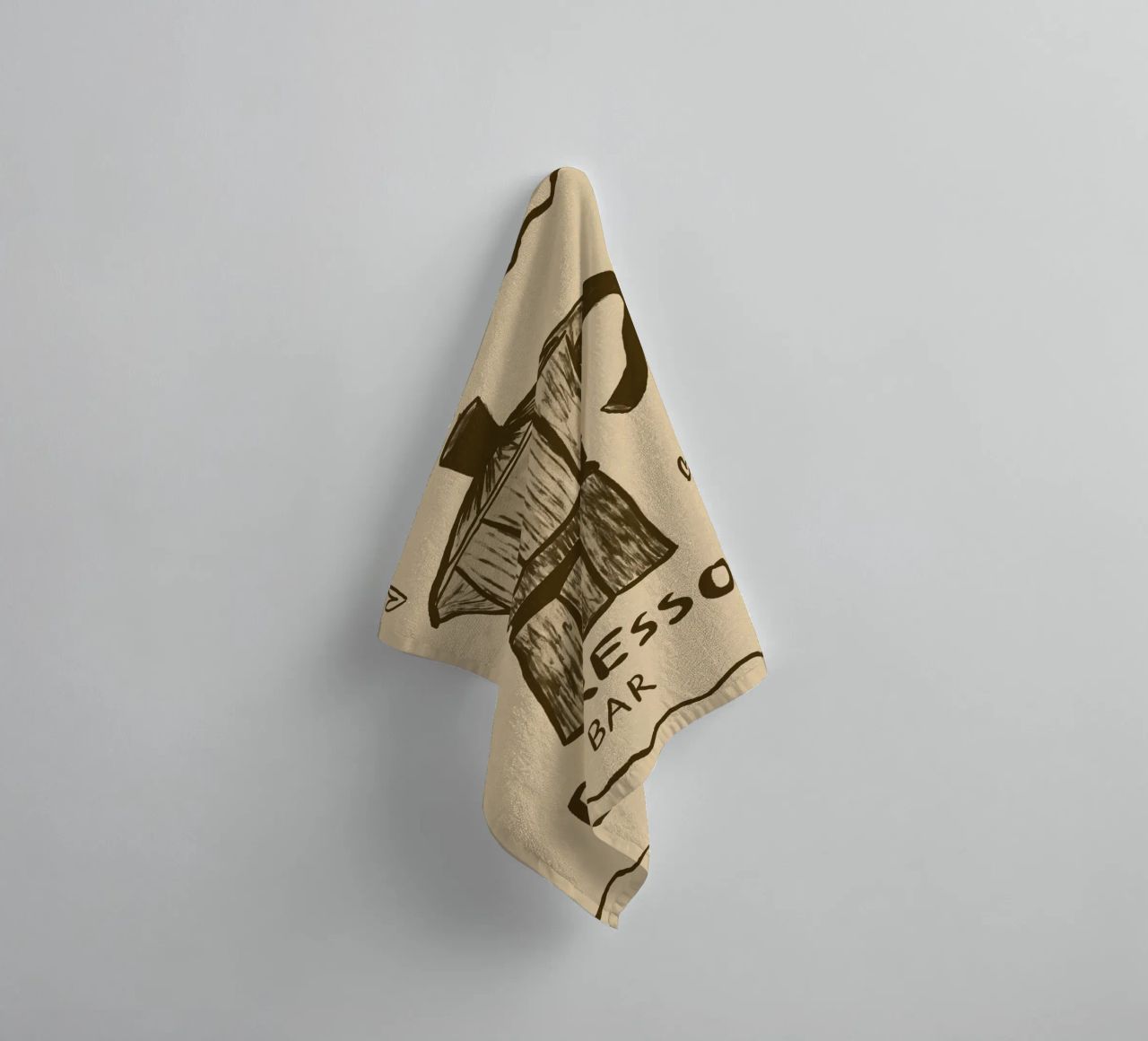 Espresso Bar towel by Studio Dolci