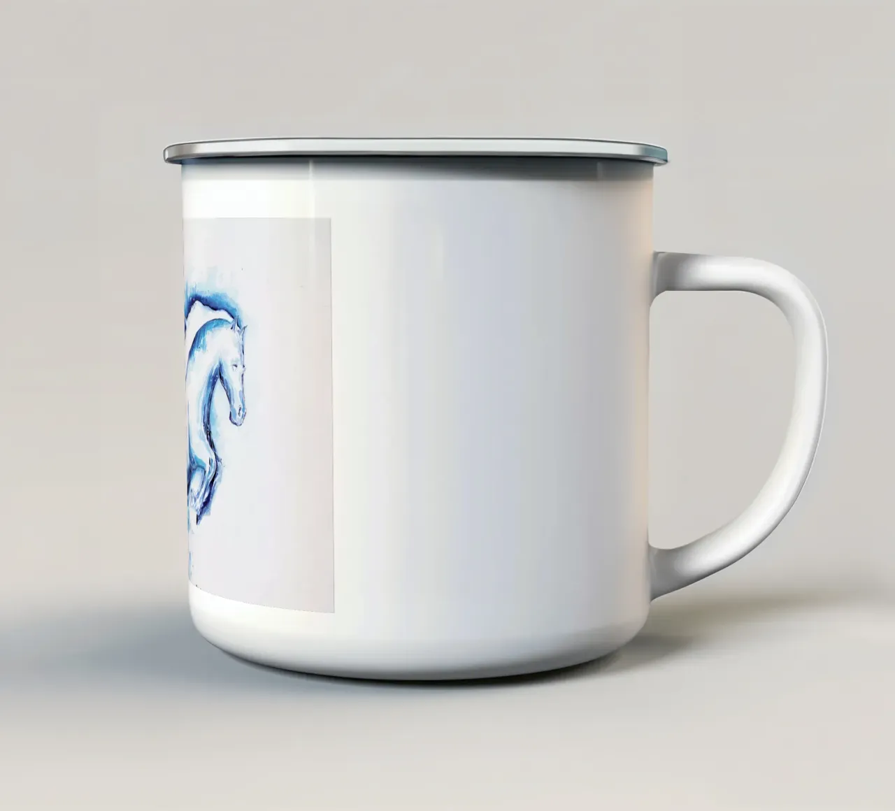 Ride The Lightning tazza in smalto da Marc Allante
