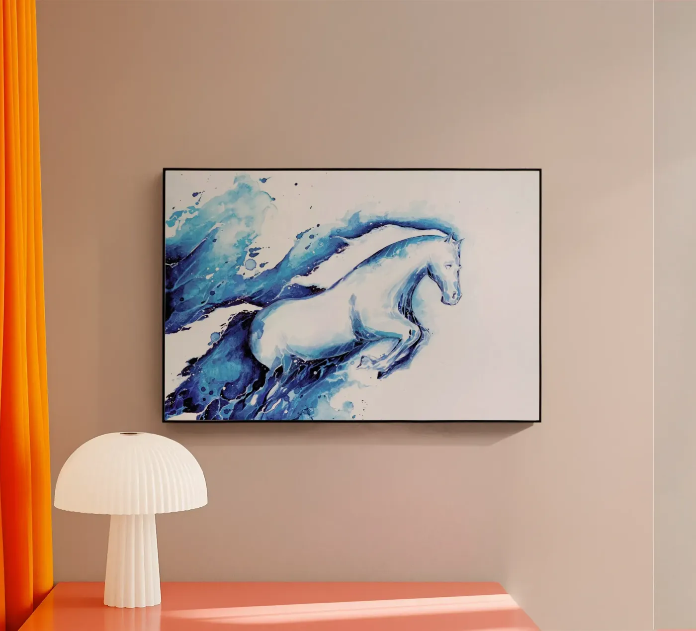 Ride The Lightning Acryl-Glas von Marc Allante
