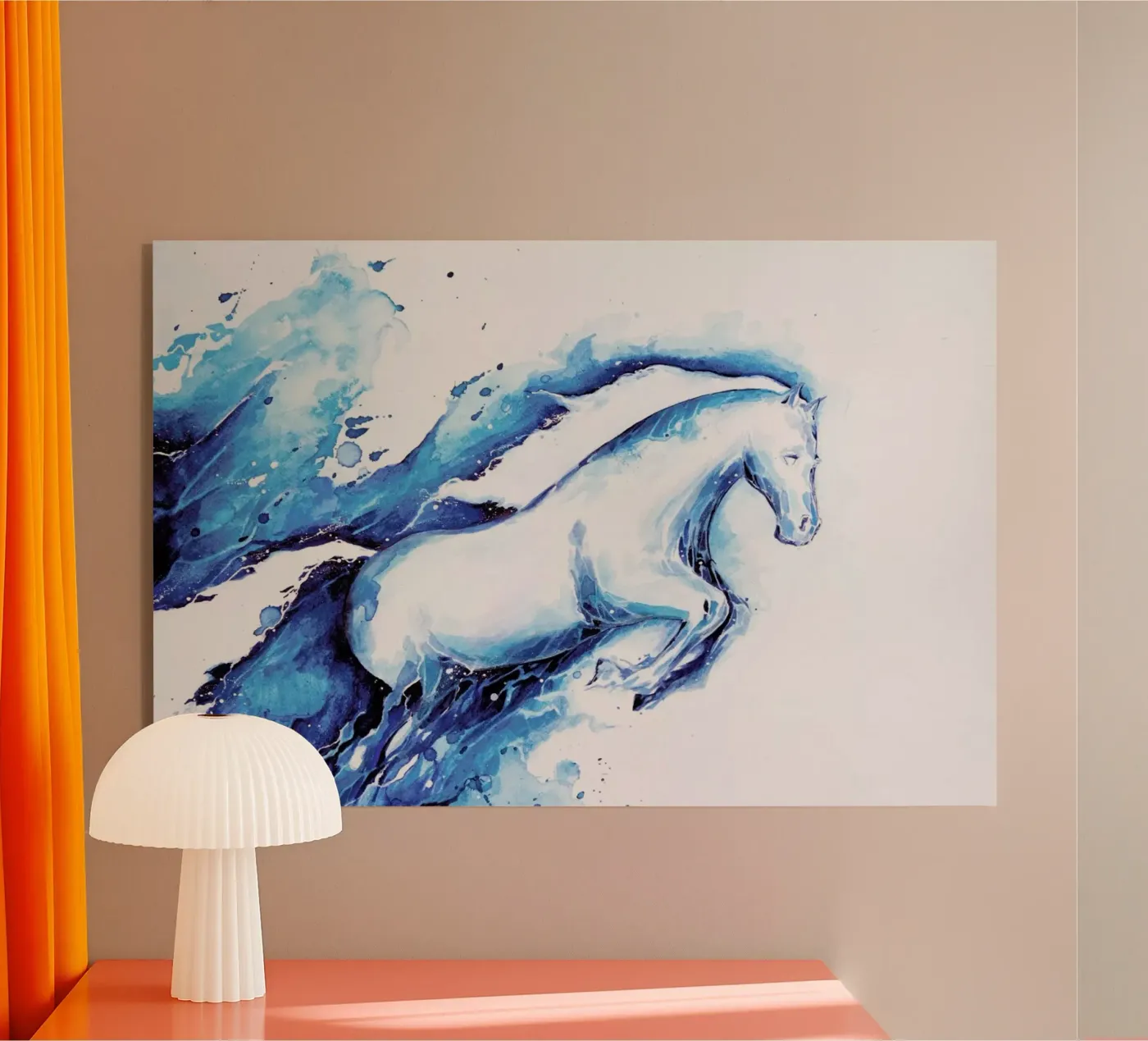 Ride The Lightning Acryl-Glas von Marc Allante