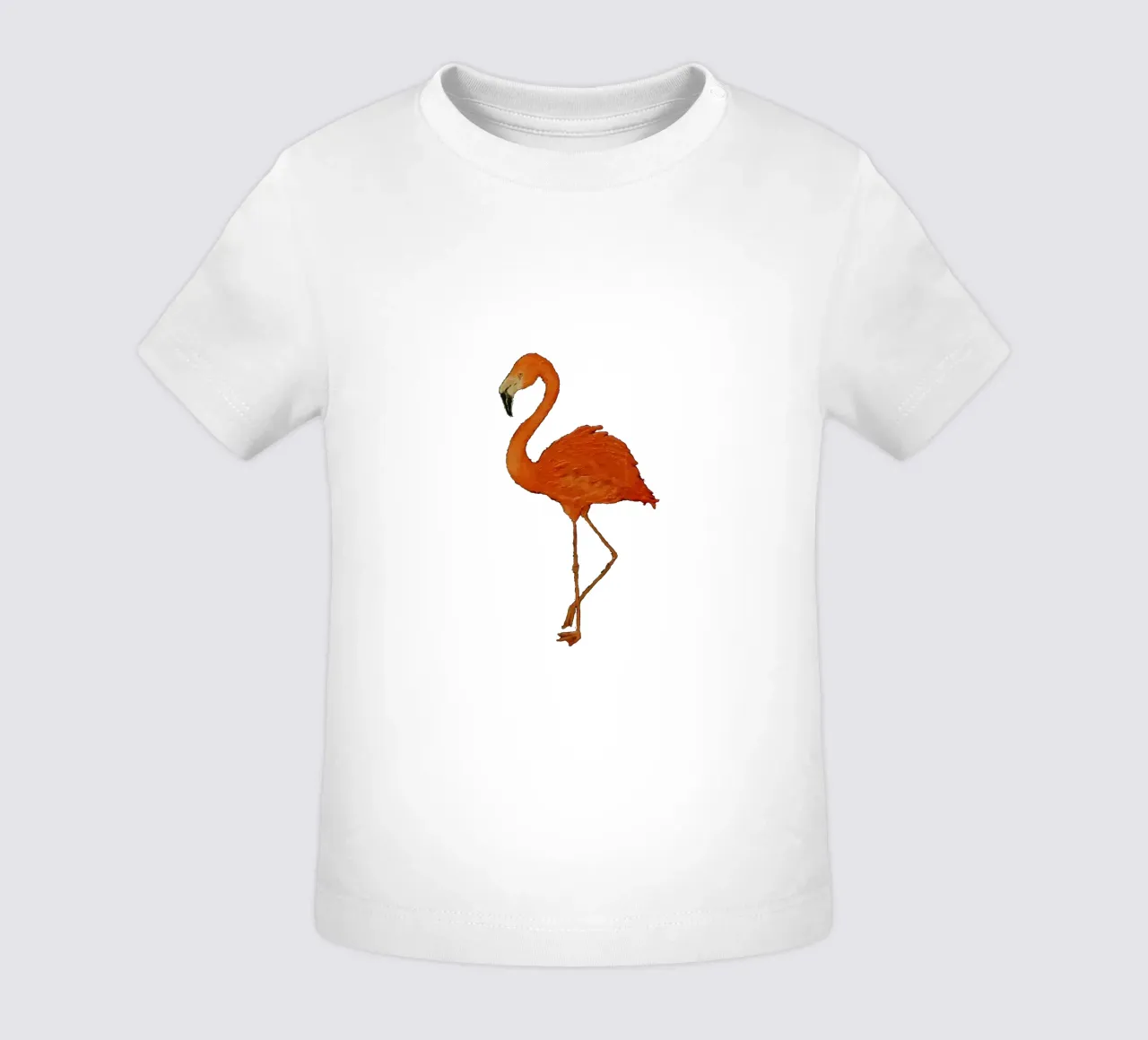 Flamingo maglietta neonato da Magpie luck