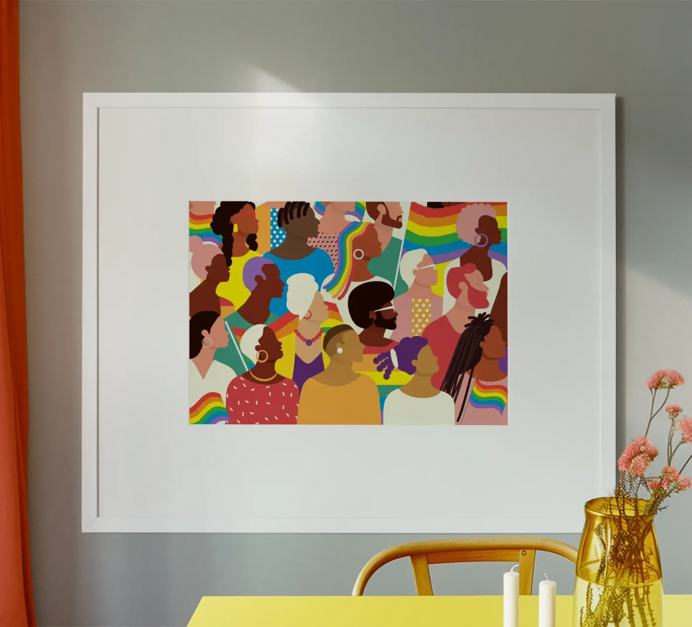 All together poster by Vector Hugo