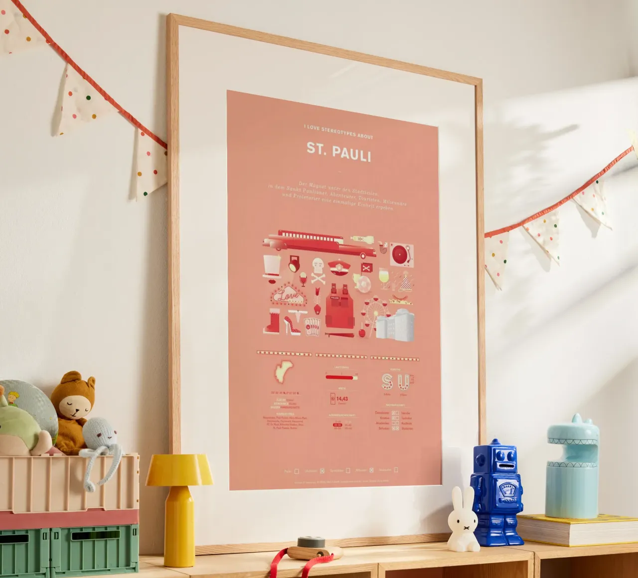 St. Pauli poster da Bureau Bald GmbH