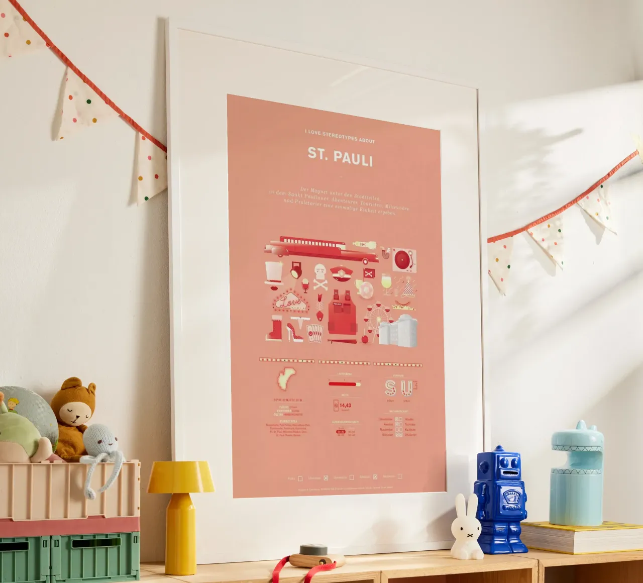 St. Pauli poster da Bureau Bald GmbH