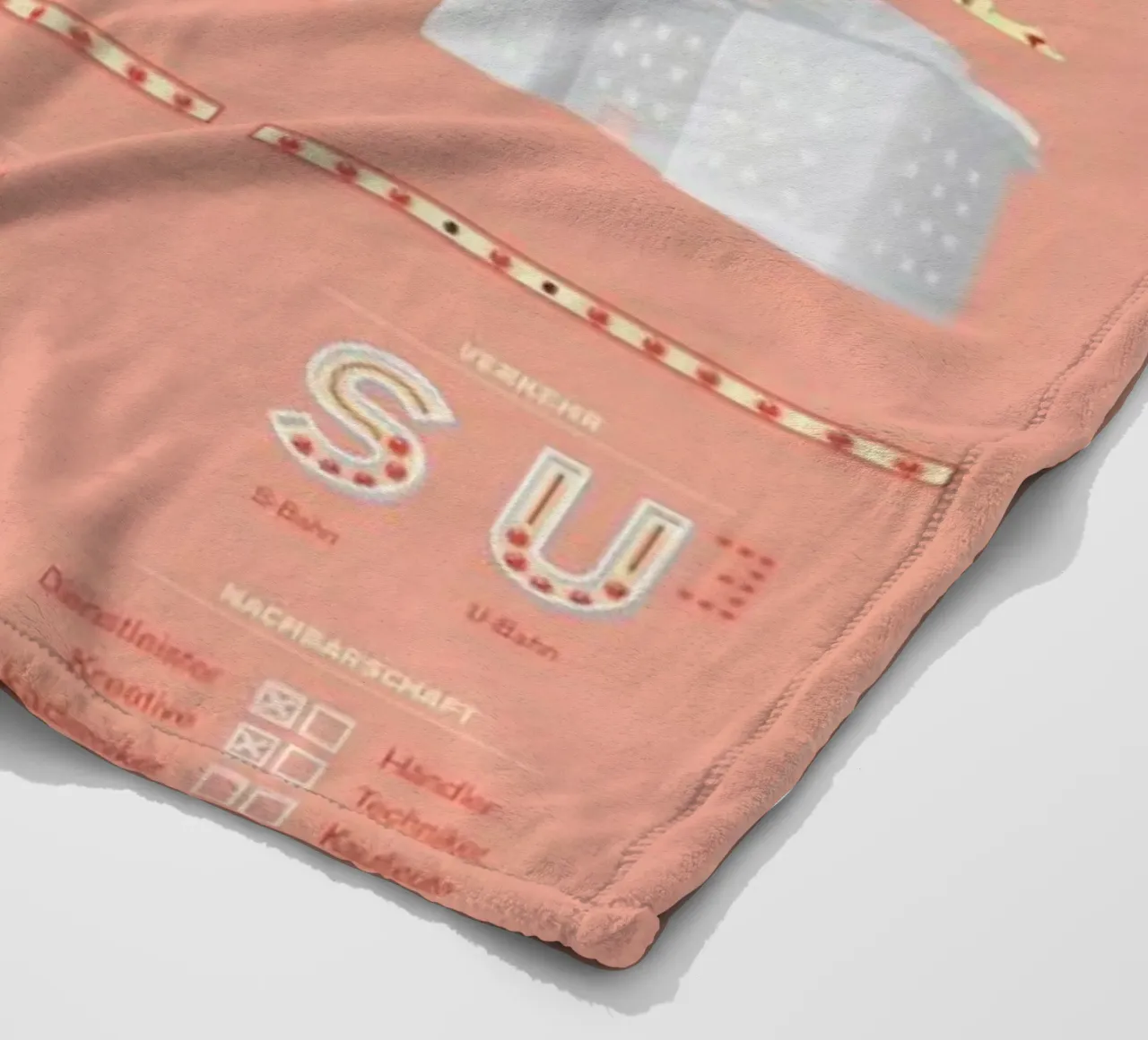 St. Pauli fleece blanket by Bureau Bald GmbH