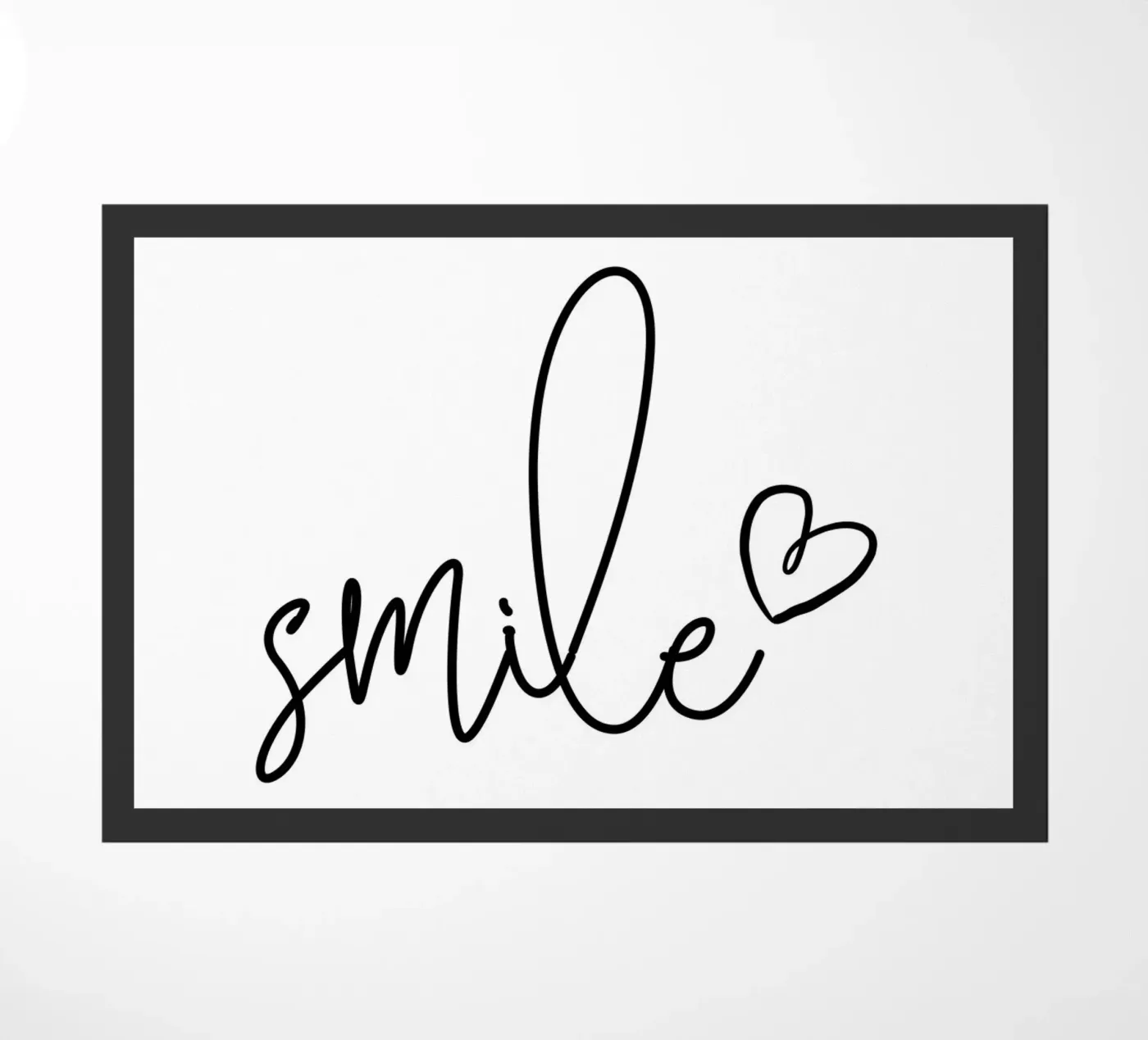 smile doormat by ArtDesign by KBK