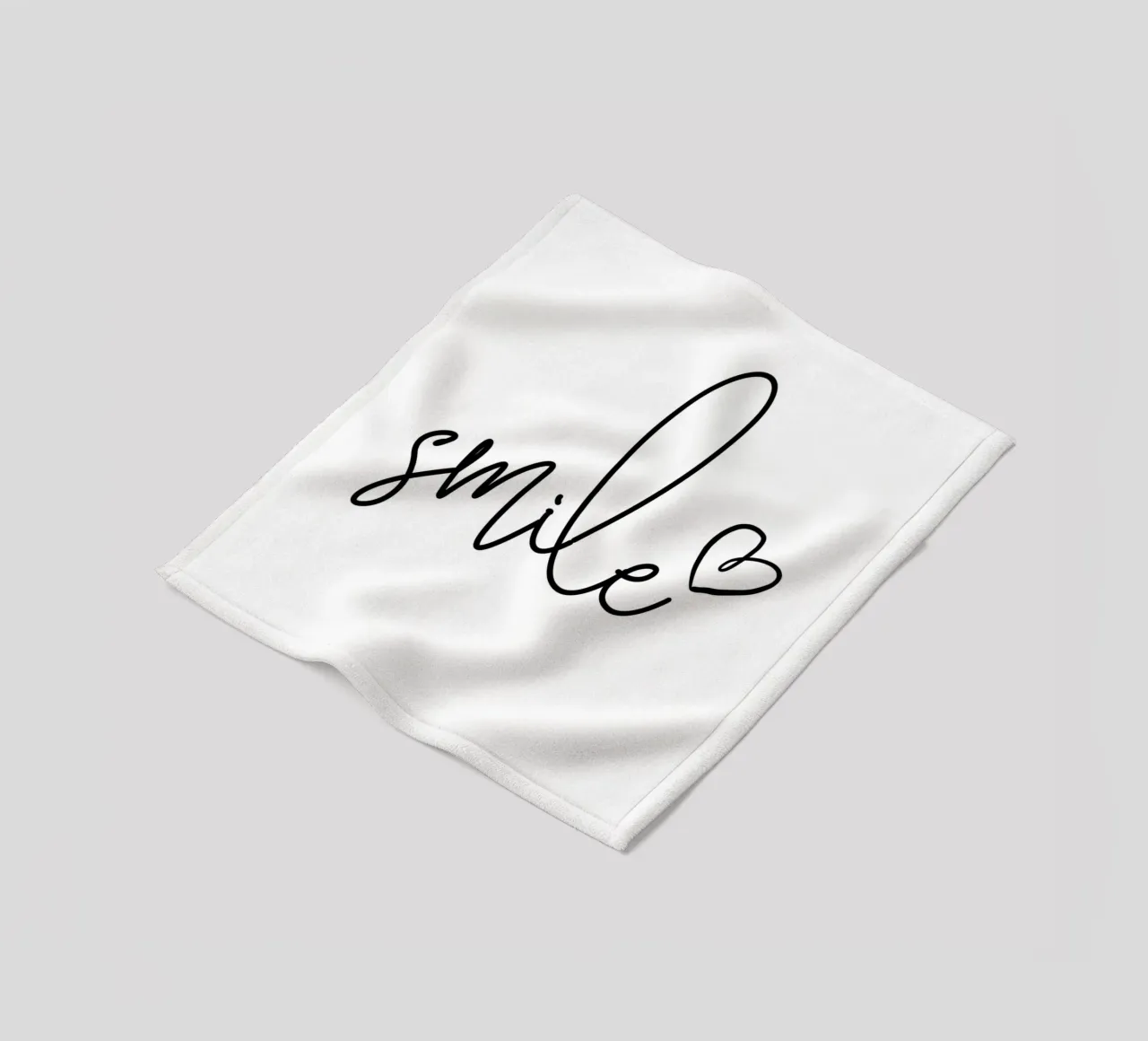 sorriso coperta in pile da ArtDesign by KBK