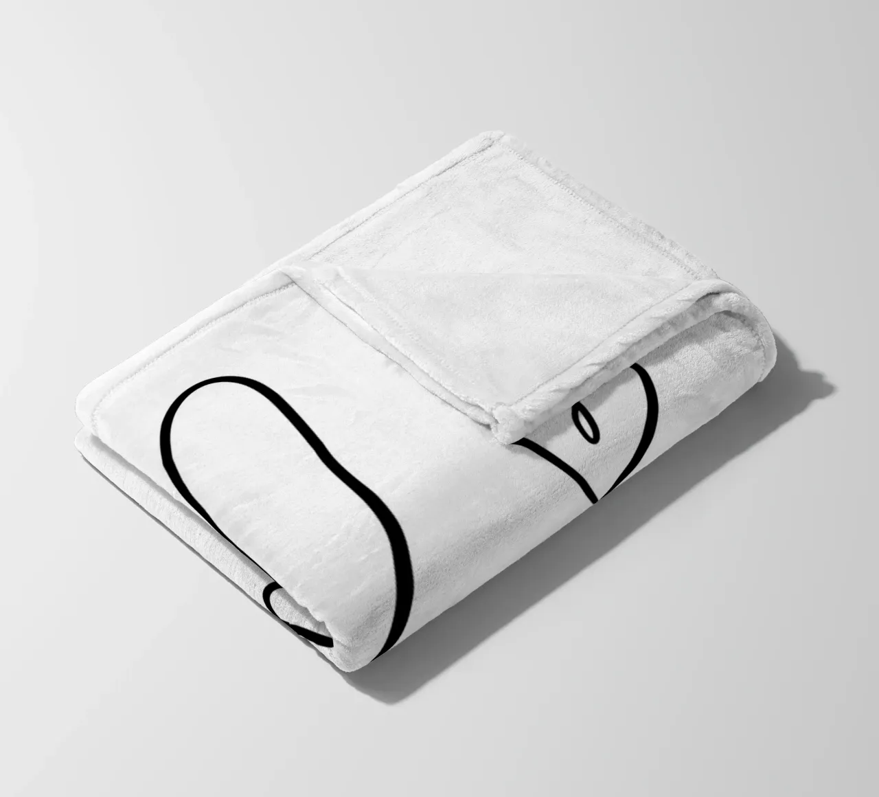 sorriso coperta in pile da ArtDesign by KBK