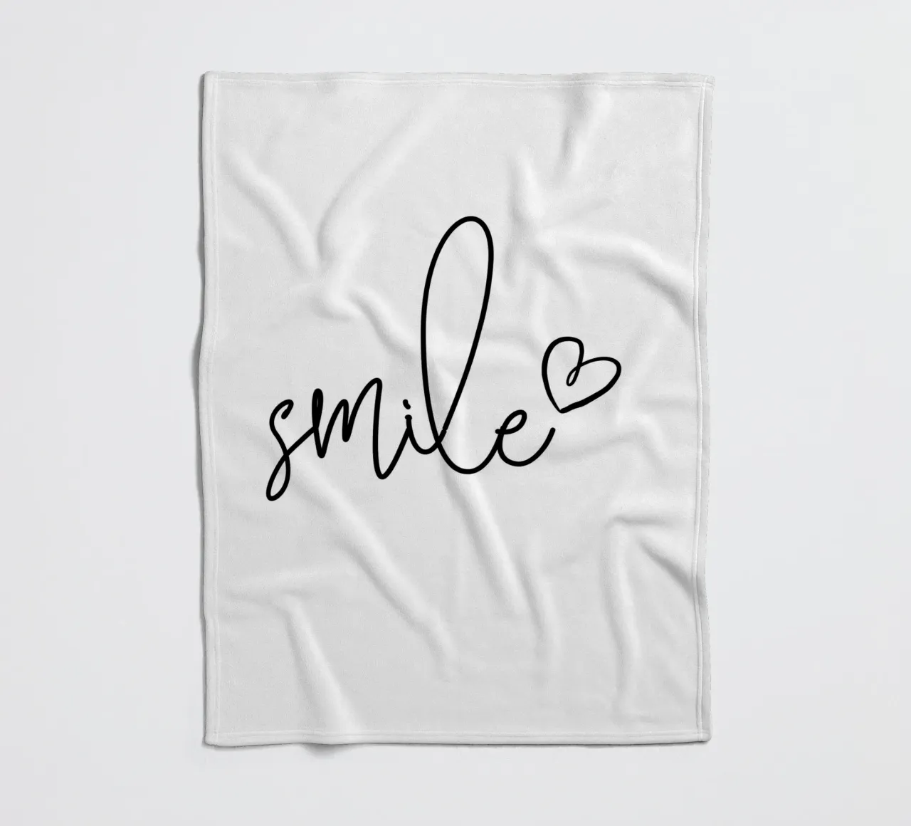 sorriso coperta in pile da ArtDesign by KBK