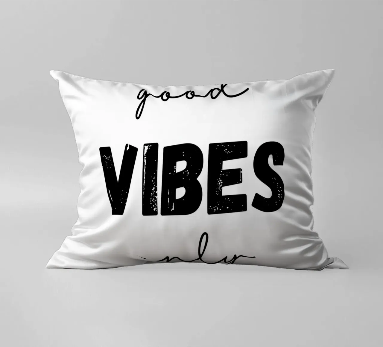 solo buone VIBES cuscino da ArtDesign by KBK