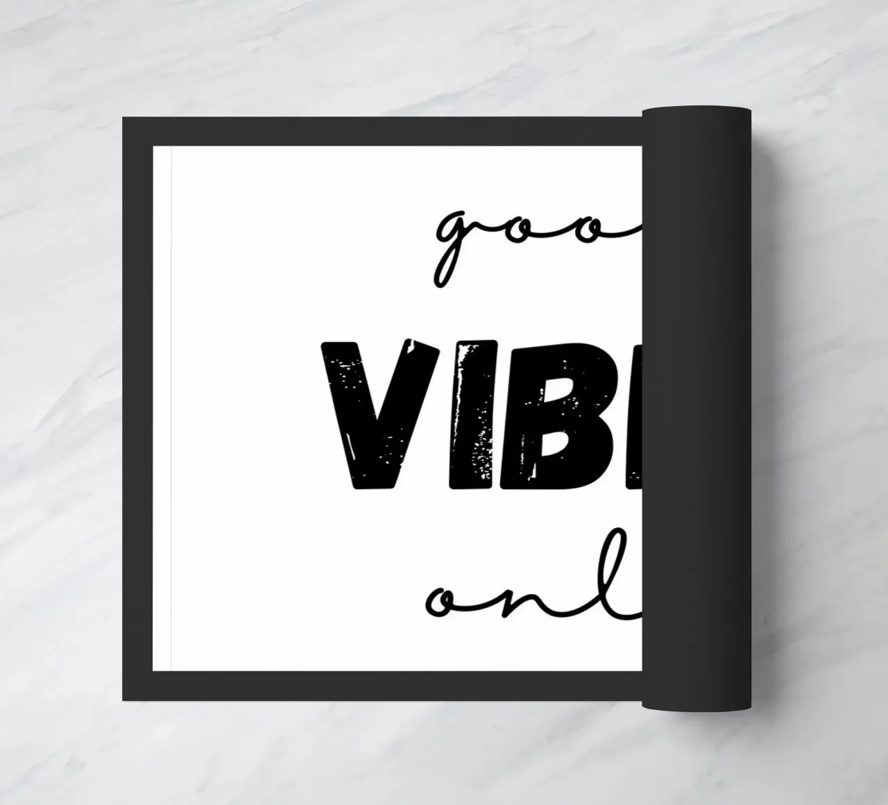 solo buone VIBES zerbino da ArtDesign by KBK