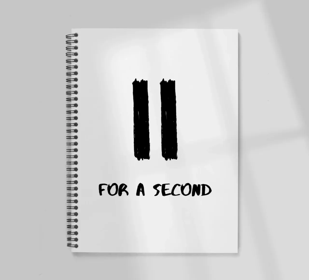 Break for a second spiral notebook by ArtDesign by KBK