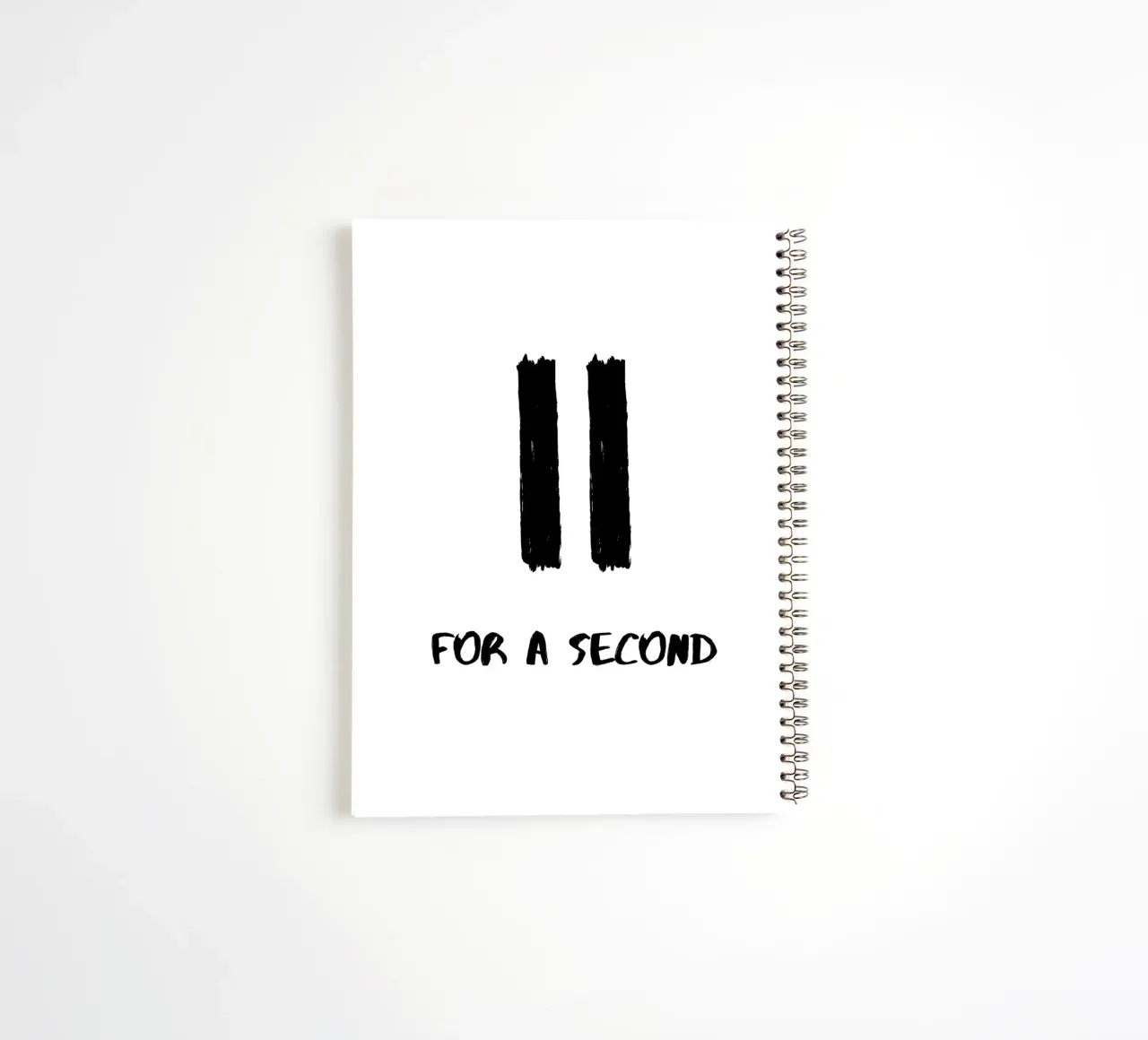 Break for a second spiral notebook by ArtDesign by KBK