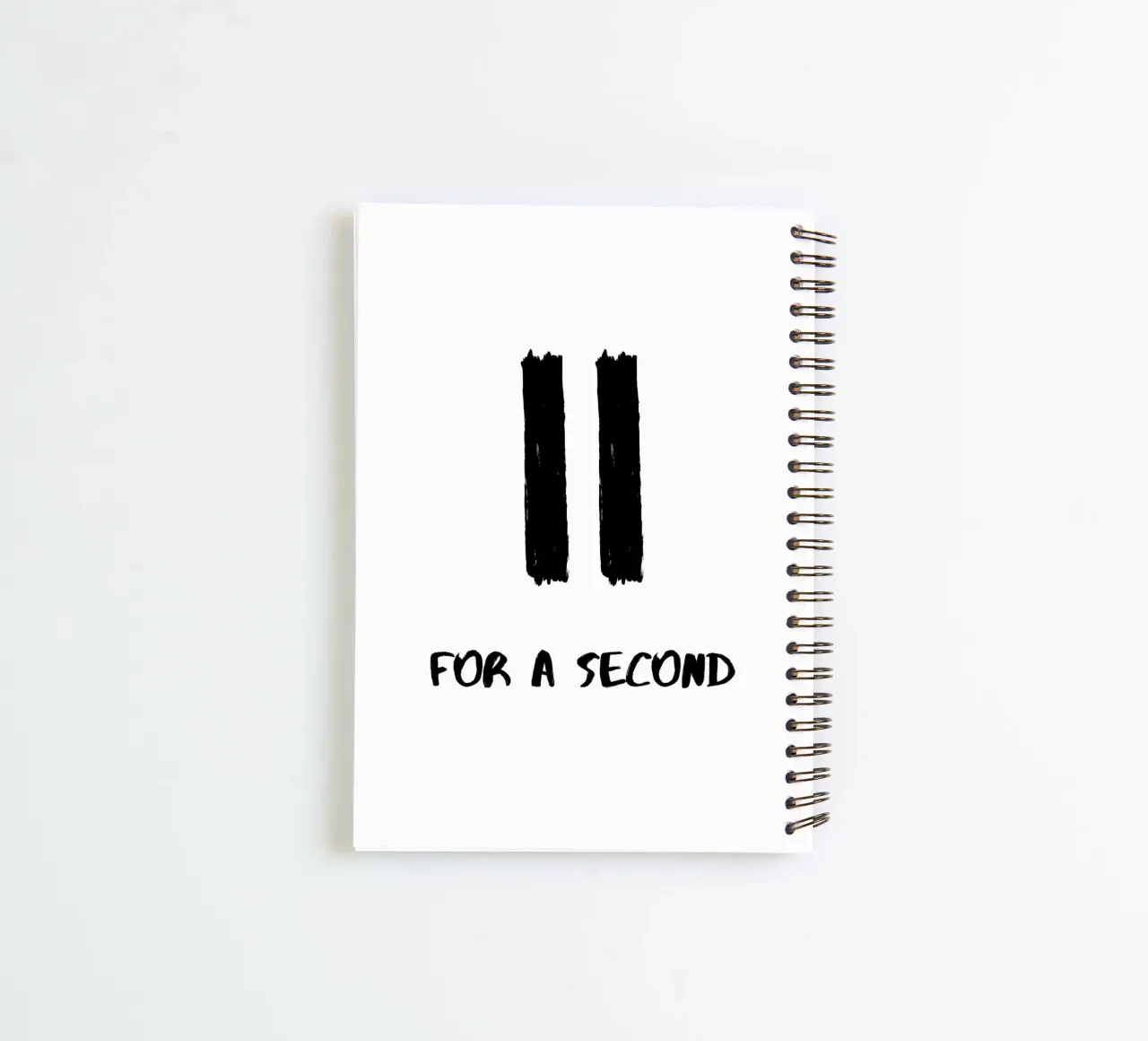 Break for a second spiral notebook by ArtDesign by KBK