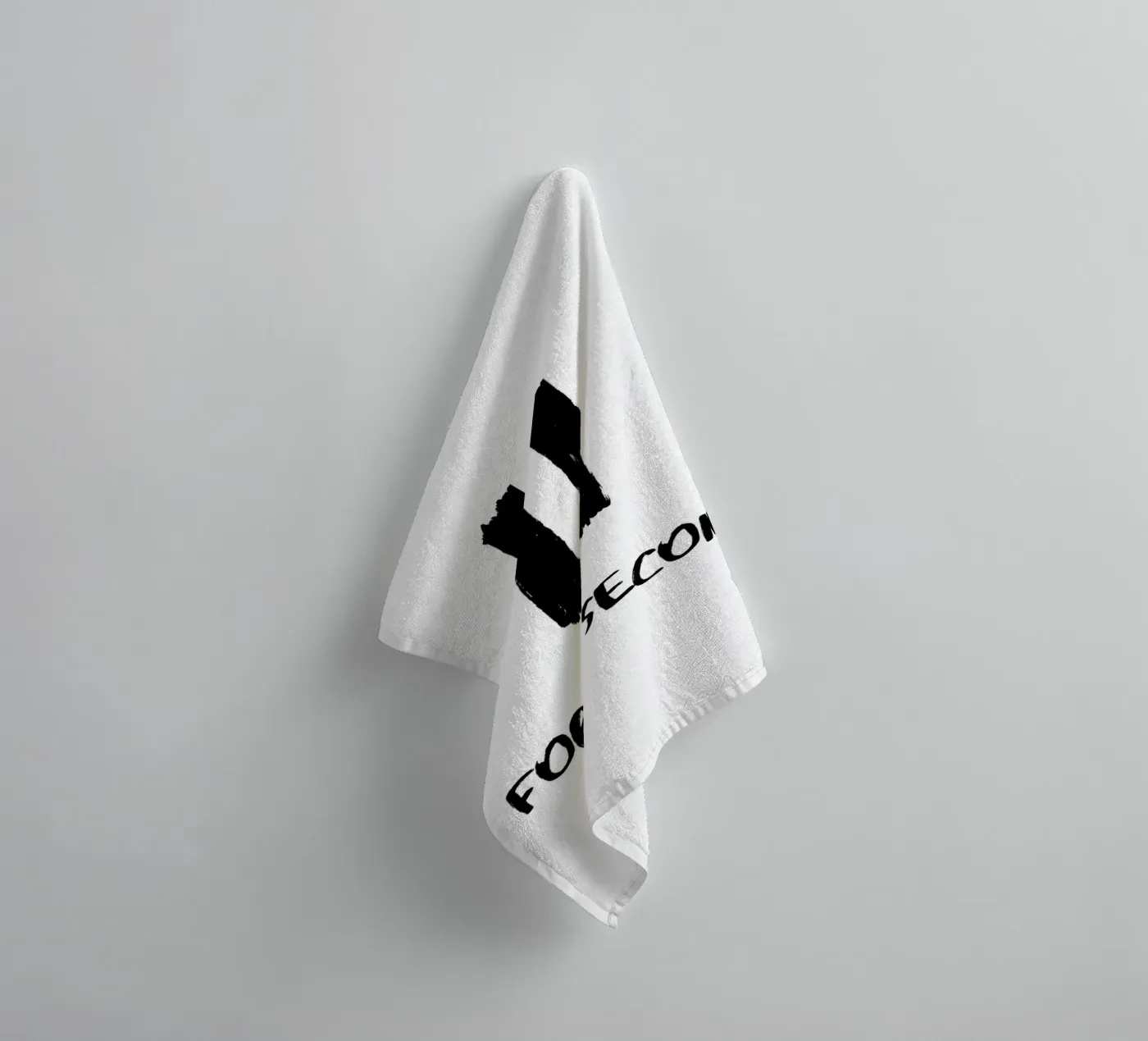 Pause d'une seconde serviette de bain de ArtDesign by KBK