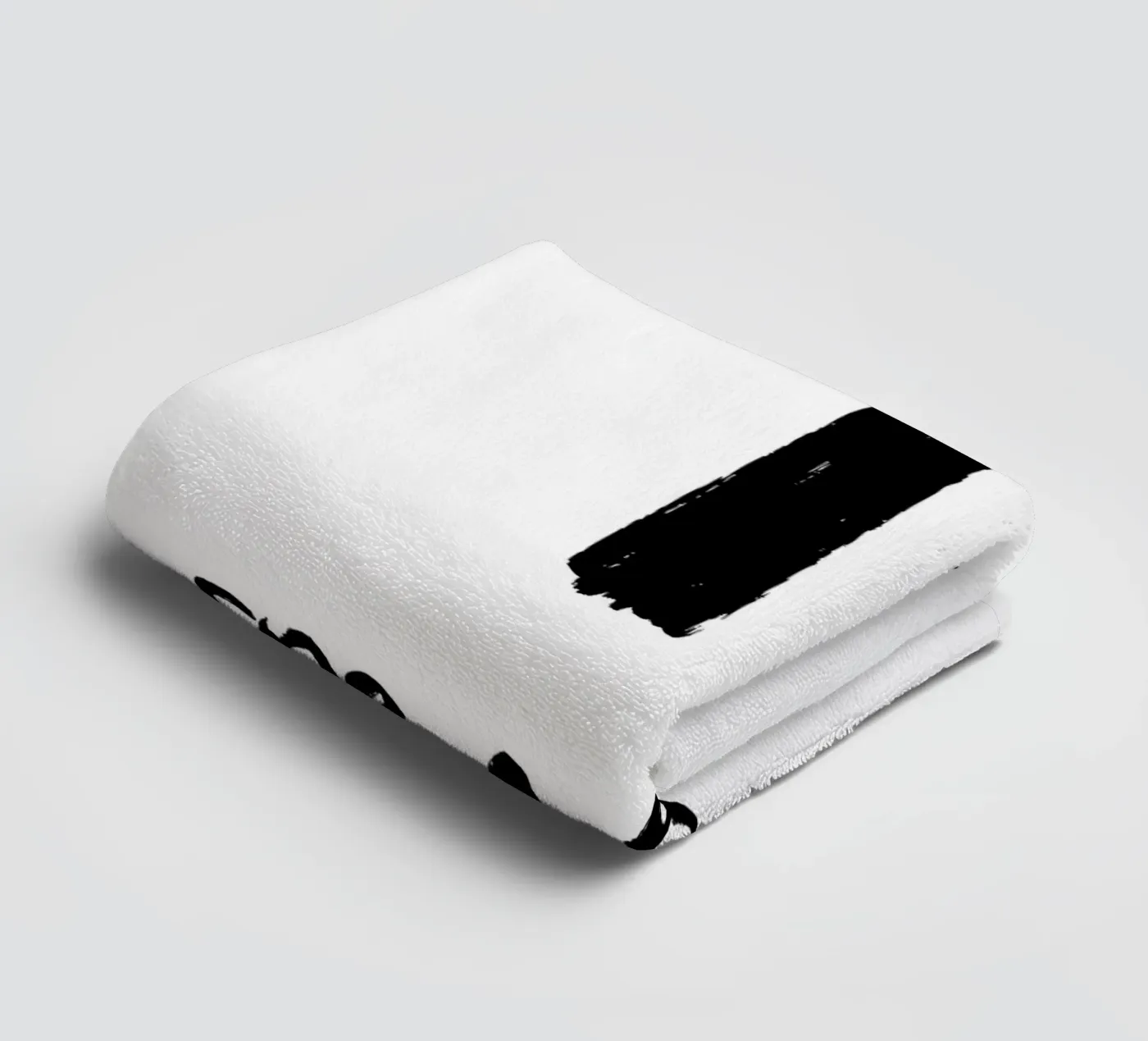 Pause d'une seconde serviette de bain de ArtDesign by KBK