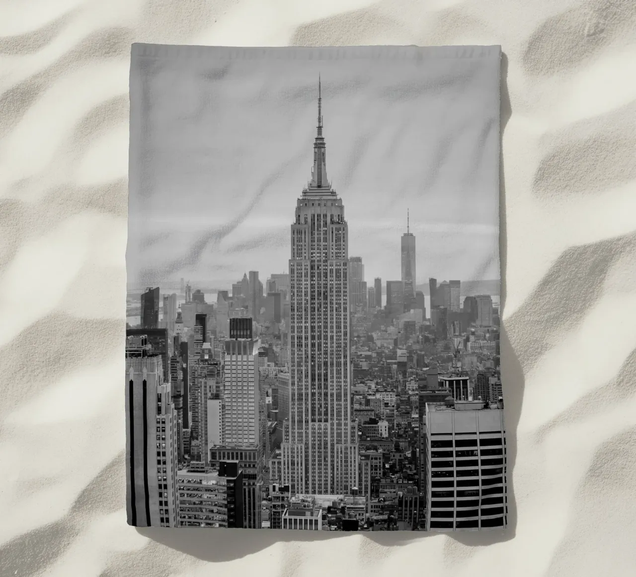 Skyline di New York - Empire State Building, Manhattan telo mare da Bold and Retro